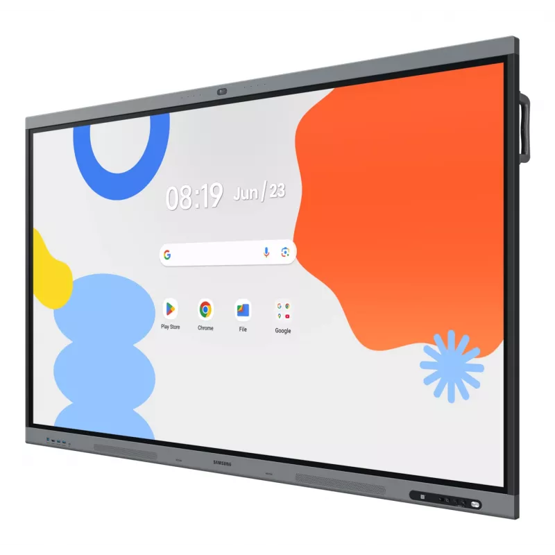 Samsung LH86WAFPLGC interaktyvi lenta 86 colių 4K jutiklinis ekranas juoda, pilka