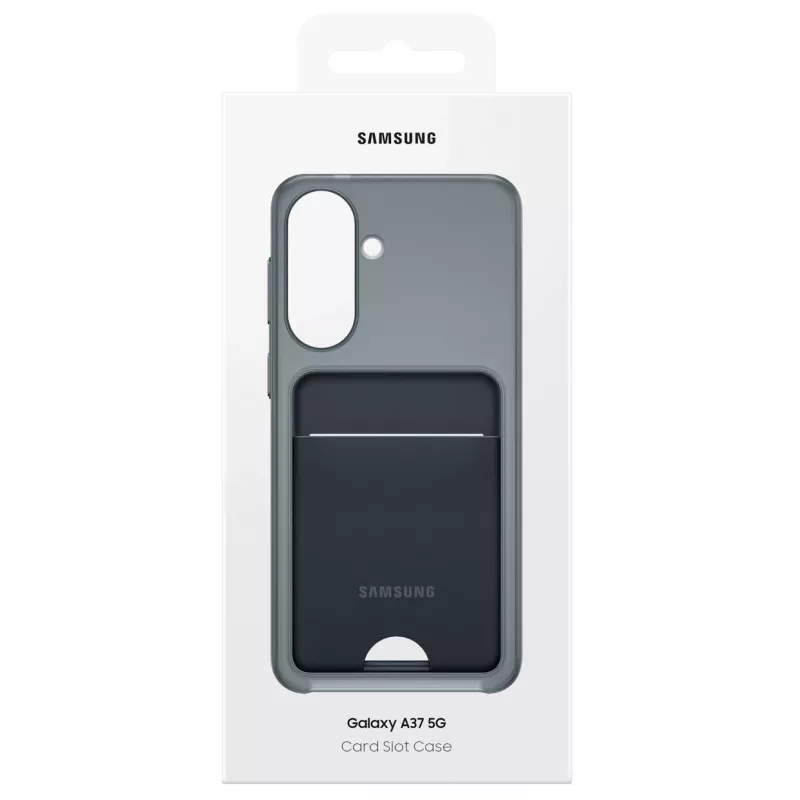 Samsung EF-OA376TBEGWW dėklas Samsung Galaxy A37 5G, piniginės tipo, juodas