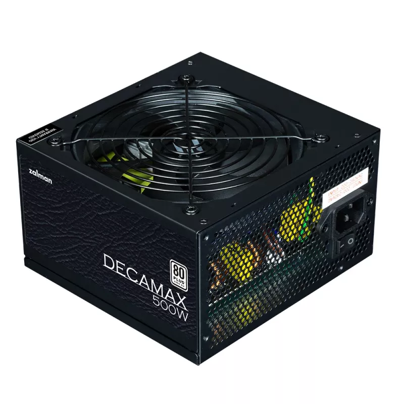 Zalman Decamax maitinimo blokas 500 W ATX juodas
