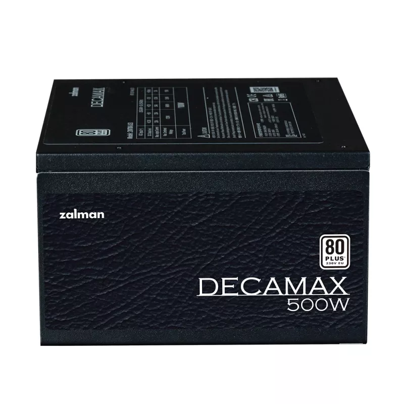 Zalman Decamax maitinimo blokas 500 W ATX juodas