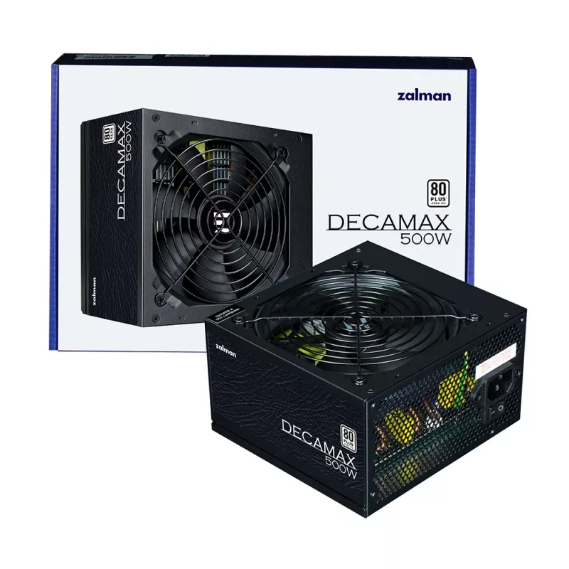 Zalman Decamax maitinimo blokas 500 W ATX juodas
