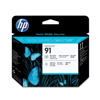 HP 91 Photo Black and Light Gray DesignJet spausdinimo galvutė, HP DesignJet Z6100 serijos spausdintuvams