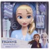 Just Play Disney Frozen 2 makiažo ir šukuosenų lėlės galva, Moteriška, 3 m., 120 mm, Įvairiaspalvė