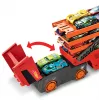 Hot Wheels City Mega Hauler – didžiulis vilkikas su talpa iki 50 automobilių, 1:64 skalė, nuo 3 metų