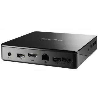 Shuttle XPC nano NS02EV2 Mini PC su Android 8.1, 2 GB RAM, 16 GB eMMC, juodas