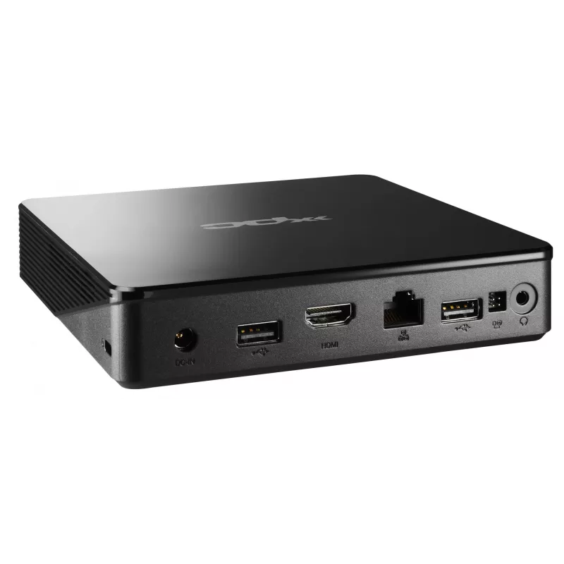 Shuttle XPC nano NS02EV2 Mini PC su Android 8.1, 2 GB RAM, 16 GB eMMC, juodas