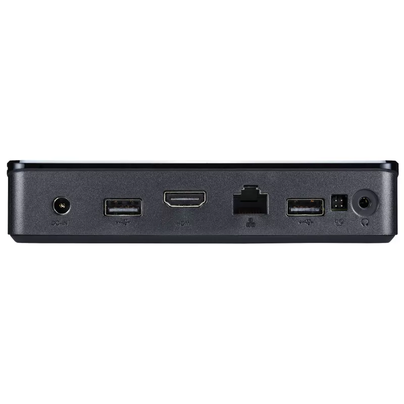 Shuttle XPC nano NS02EV2 Mini PC su Android 8.1, 2 GB RAM, 16 GB eMMC, juodas