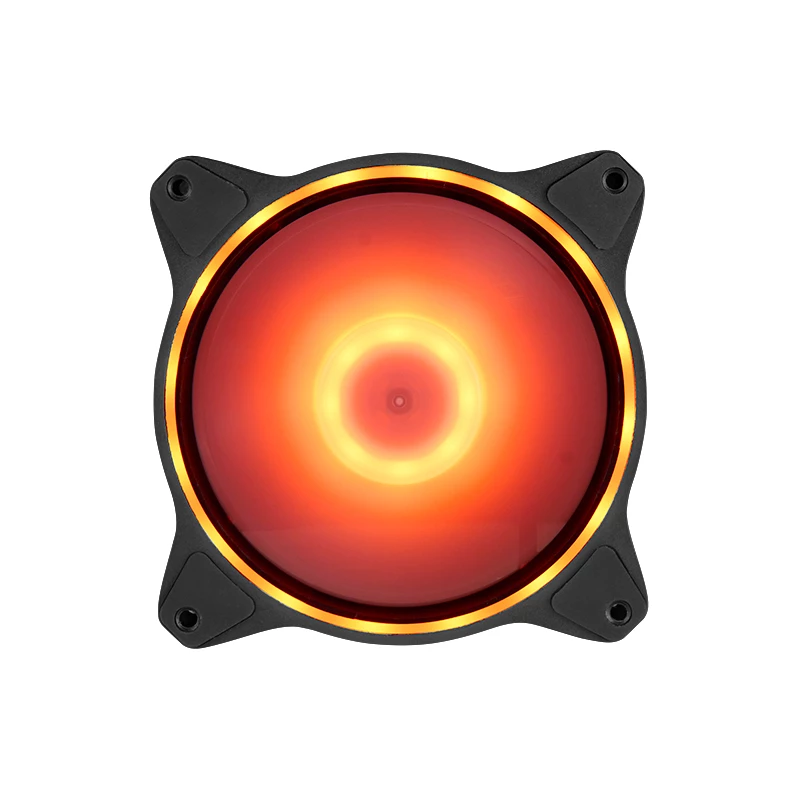 CHIEFTEC ZF-1425RGB 140 mm korpuso ventiliatorius, 600–1600 RPM, hidraulinis guolis, RGB