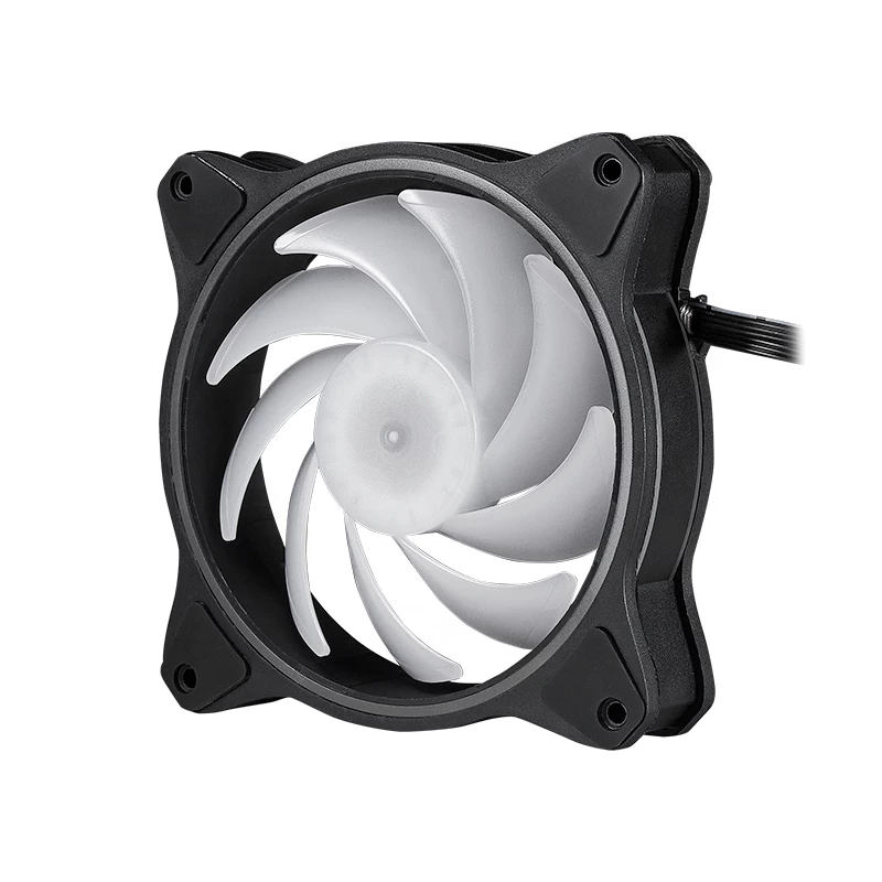 CHIEFTEC ZF-1425RGB 140 mm korpuso ventiliatorius, 600–1600 RPM, hidraulinis guolis, RGB