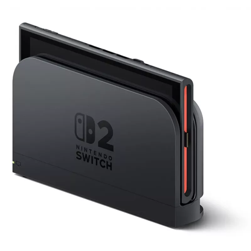 Žaidimų konsolė NINTENDO Switch 2 Juoda — 7,9 colio LCD 1920×1080, 120 Hz, 256 GB, 5220 mAh baterija, Wi‑Fi 6, Bluetooth, HDR10