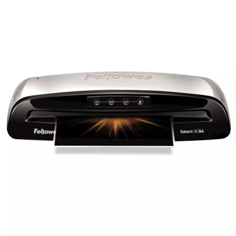 Fellowes Saturn 3i šaltojo laminavimo aparatas 300 mm/min juodas, sidabrinis