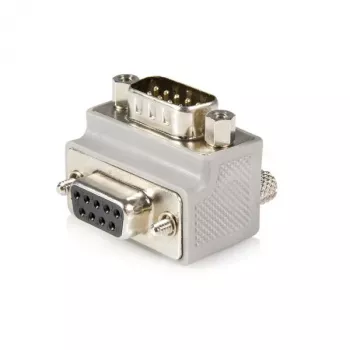 StarTech.com Dešiniojo kampo DB9 į DB9 nuosekliojo kabelio adapteris 1 tipo - M/M