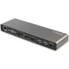 StarTech.com Thunderbolt 3 Dock – doko stotelė nešiojamam kompiuteriui su dviem 4K 60Hz monitoriais, DisplayPort, HDMI ir 1080p VGA, 85W įkrovimas, 2x USB-A, Ethernet, skirta Mac ir Windows
