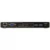 StarTech.com Thunderbolt 3 Dock – doko stotelė nešiojamam kompiuteriui su dviem 4K 60Hz monitoriais, DisplayPort, HDMI ir 1080p VGA, 85W įkrovimas, 2x USB-A, Ethernet, skirta Mac ir Windows