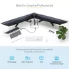 StarTech.com Thunderbolt 3 Dock – doko stotelė nešiojamam kompiuteriui su dviem 4K 60Hz monitoriais, DisplayPort, HDMI ir 1080p VGA, 85W įkrovimas, 2x USB-A, Ethernet, skirta Mac ir Windows