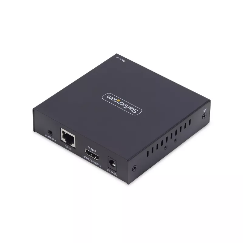 StarTech.com HDMI imtuvas per IP tinklą IH2006 serijai, 4K 60Hz, be tvarkyklių, AVoIP, su tvirtinimo rinkiniu, tik imtuvas