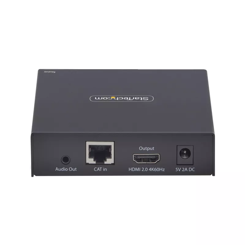 StarTech.com HDMI imtuvas per IP tinklą IH2006 serijai, 4K 60Hz, be tvarkyklių, AVoIP, su tvirtinimo rinkiniu, tik imtuvas