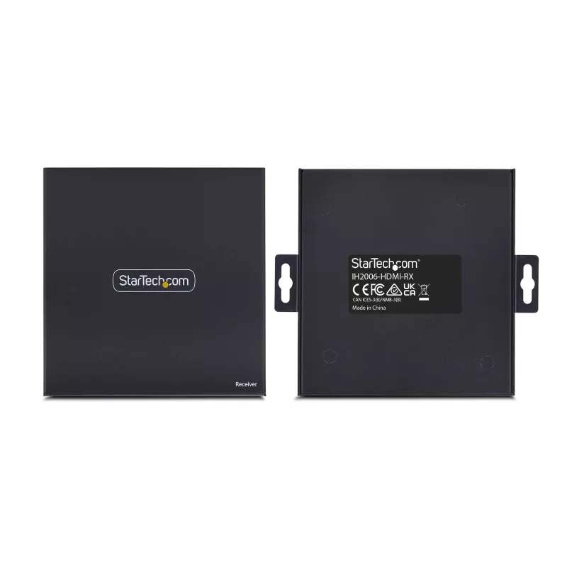 StarTech.com HDMI imtuvas per IP tinklą IH2006 serijai, 4K 60Hz, be tvarkyklių, AVoIP, su tvirtinimo rinkiniu, tik imtuvas