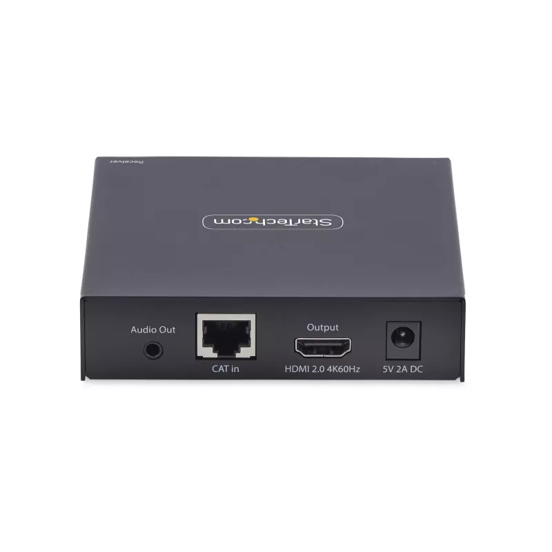 StarTech.com HDMI KVM imtuvas per IP tinklą IH2006 serijai, 4K 60Hz, be tvarkyklių, AVoIP, su montavimo komplektu, tik imtuvas