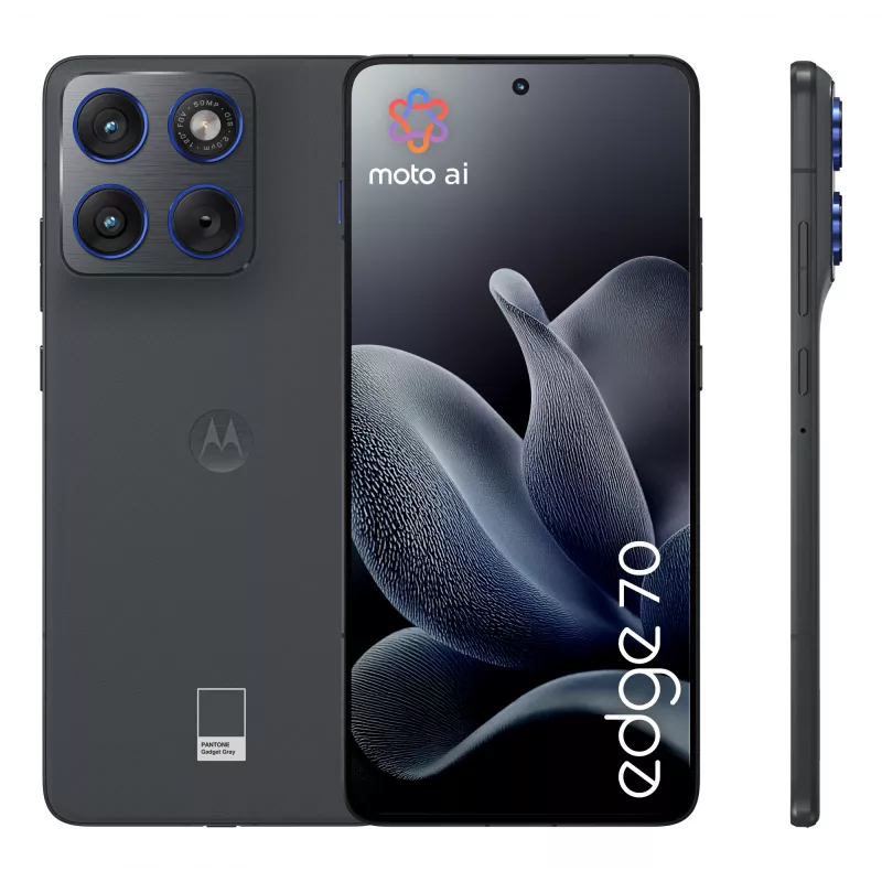 Motorola edge 70 17 cm (6.7 colio) Dual SIM Android 16.0 5G USB Type-C 12 GB 512 GB 4800 mAh Pilka