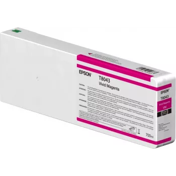 Epson Singlepack Vivid Magenta T804300 UltraChrome HDX/HD 700 ml