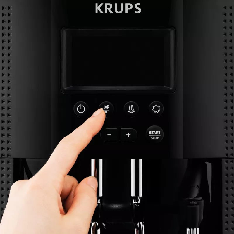 Kavos aparatas Krups EA8150 PISA – pilnai automatinis espreso aparatas su malūnėliu, 1,7 L