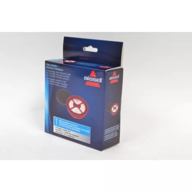 Bissell dulkių siurblio filtras – Vac & Steam, juoda, raudona, balta, dėžutėje, 1 vnt.
