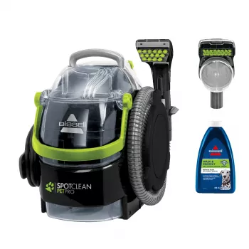 Bissell SpotClean Pet Pro nešiojamas dėmių valiklis, juodas/žalias