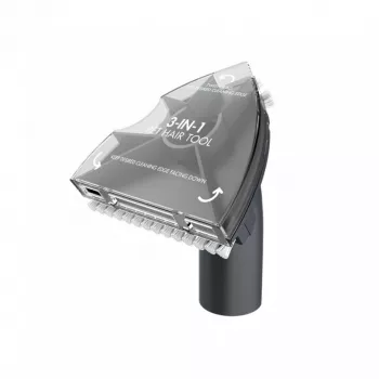 Bissell Multireach Active 3 viename gyvūnų plaukų baldų antgalis, baldų antgalis, rankinis dulkių siurblys, juoda, Bissell, MultiReach Active 21V, 140 mm