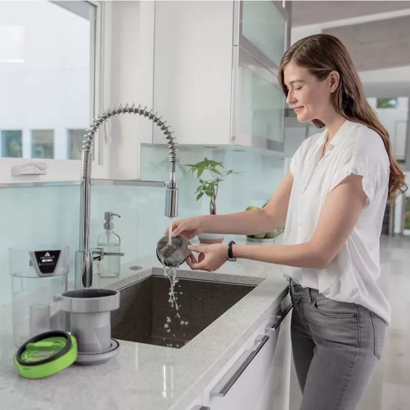 Bissell Multireach Active Pet kvapų valdymo filtras, išankstinis filtras, lazdinis dulkių siurblys, juoda, mėlyna, 100 mm