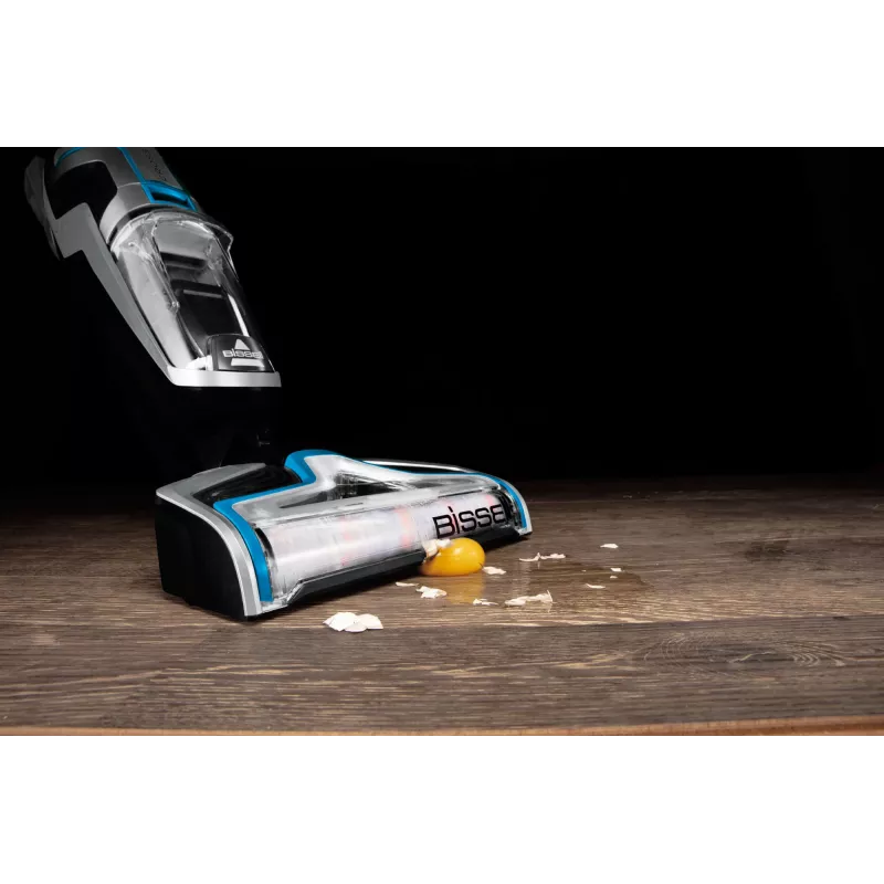 Bissell 2582Q belaidis vertikalus siurblys su šlapiu ir sausu valymu 250 W juodas, mėlynas, sidabrinis