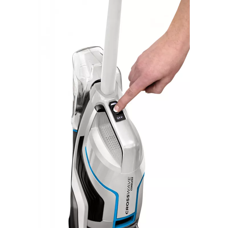 Bissell 2582Q belaidis vertikalus siurblys su šlapiu ir sausu valymu 250 W juodas, mėlynas, sidabrinis