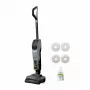 Bissell SpinWave + Vac Pet Pro belaidis dulkių siurblys šlapiai ir sausai valyti, cikloninis, su maišeliu, 0,4 l, juodas/pilkas