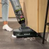 Bissell SpinWave + Vac Pet Pro belaidis dulkių siurblys šlapiai ir sausai valyti, cikloninis, su maišeliu, 0,4 l, juodas/pilkas