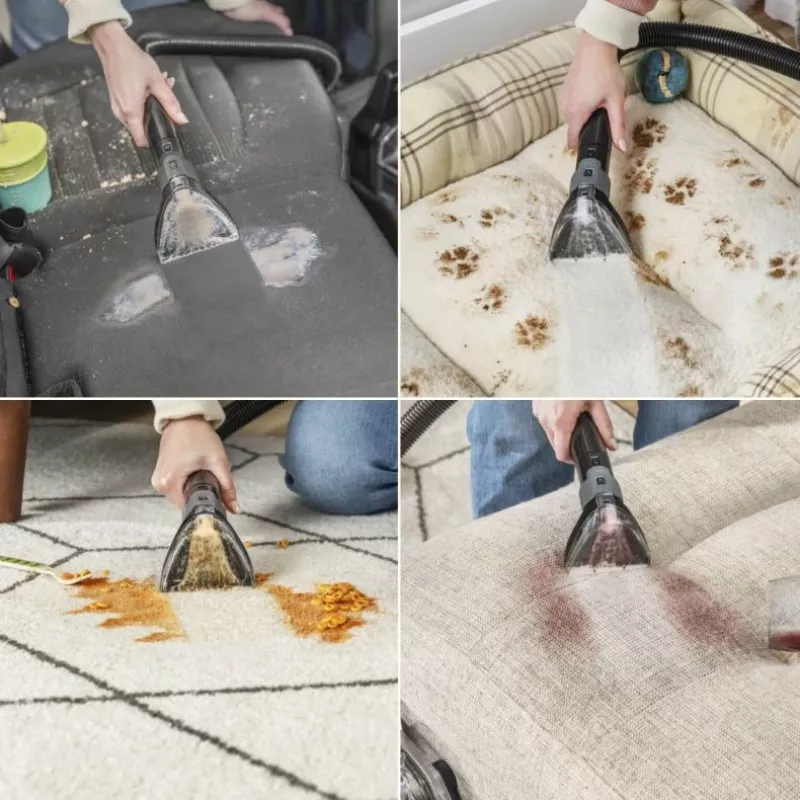 Bissell SpotClean C9 Pro nešiojamas kilimų valymo aparatas, juodas