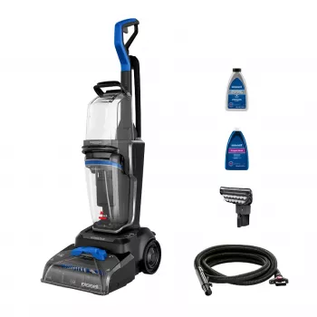 Bissell PowerWash HydroSteam kilimų valymo mašina, vaikščiojamoji, juoda, mėlyna, titano