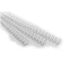 GBC Binding Wires MultiBind 10mm, sidabriniai, 130 lapų, A4, 228 mm, 104 mm, 100 vnt.