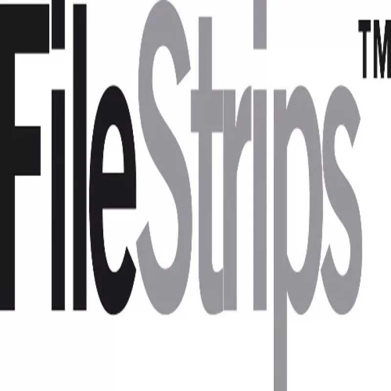 GBC Filestrip CombBind skaidrios juostelės, PP, A4, 245 g, 100 vnt.