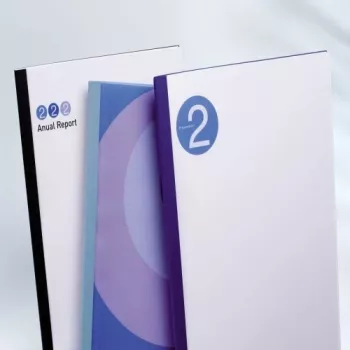 GBC LinenWeave terminiai įrišimo viršeliai 1,5 mm juodi (100 vnt.), A4, PVC