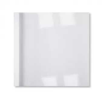 GBC LinenWeave terminiai viršeliai 3mm balti (100 vnt.), A4, PVC