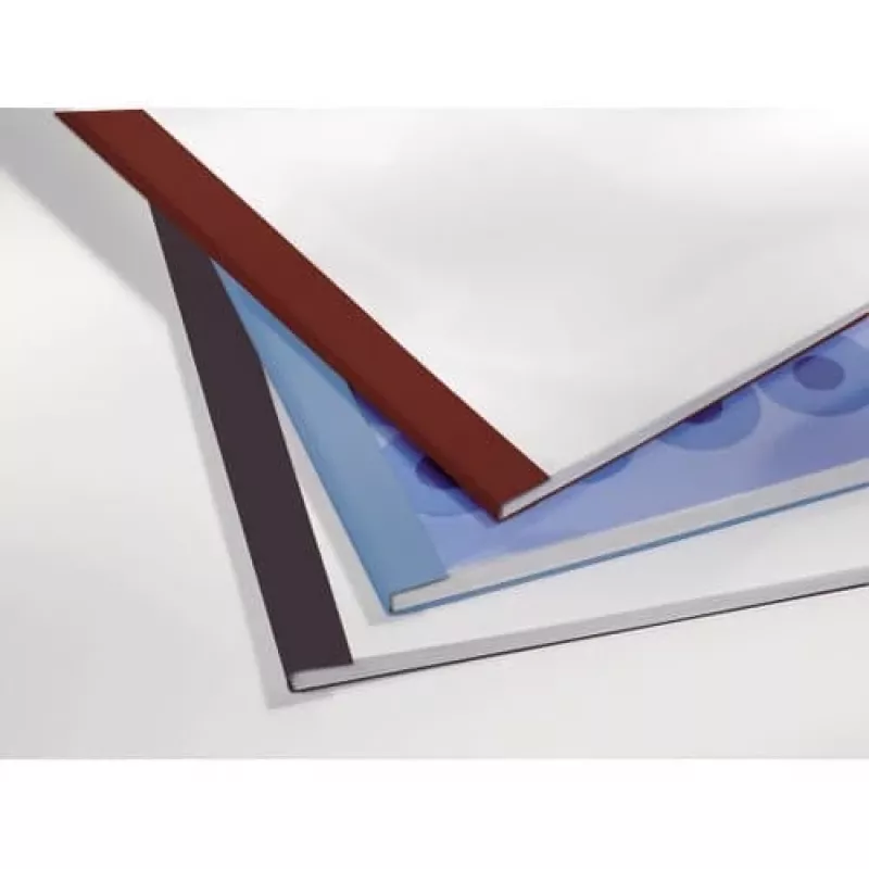 GBC LinenWeave terminiai viršeliai 1,5 mm mėlyni (100 vnt.), A4, PVC
