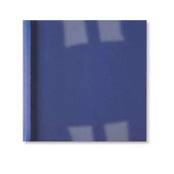 GBC LinenWeave terminiai viršeliai 3mm mėlyni (100), A4, PVC, 30 lapų, 100 vnt.