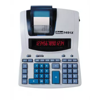 Rexel skaičiuotuvas su terminiu spausdintuvu Ibico 1491X Professional 14 skaitmenų