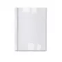 GBC LeatherGrain termoįrišimo viršeliai 1,5 mm balti (100 vnt.), A4, PVC, permatomi, balti, matiniai, 15 lapų, 1,5 mm