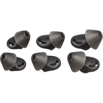 Pagalvėlės ir žiedai POLY Voyager 6200 Medium Eartips juodi