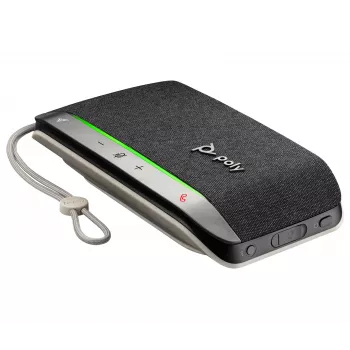 HP Poly Sync 20 USB-A garsiakalbis su mikrofonu, PC, sidabrinis, 0,715 m, IP64, Windows 10, Windows 11, MacOS