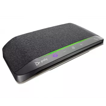 HP Poly Sync 10 garsiakalbis su mikrofonu, sertifikuotas Microsoft Teams, sidabrinis