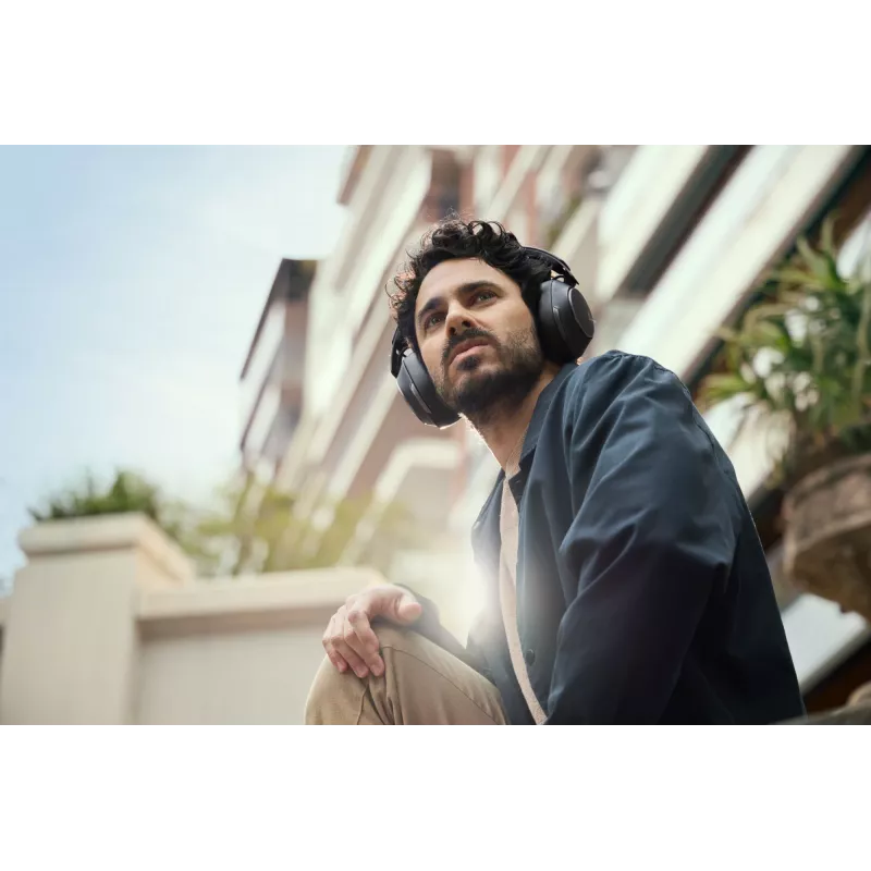 HP Poly Voyager Surround 80 UC USB-C ausinių rinkinys su USB-C/A adapteriu