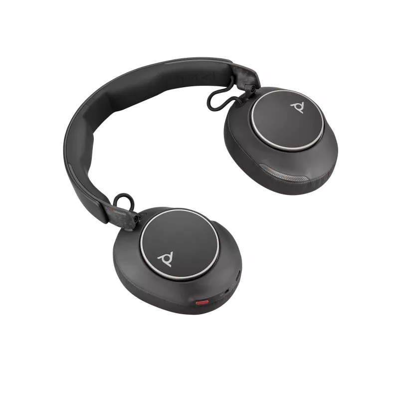HP Poly Voyager Surround 80 UC USB-C ausinių rinkinys su USB-C/A adapteriu