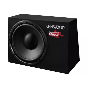 Kenwood KSC-W1200B automobilinis žemų dažnių garsiakalbis